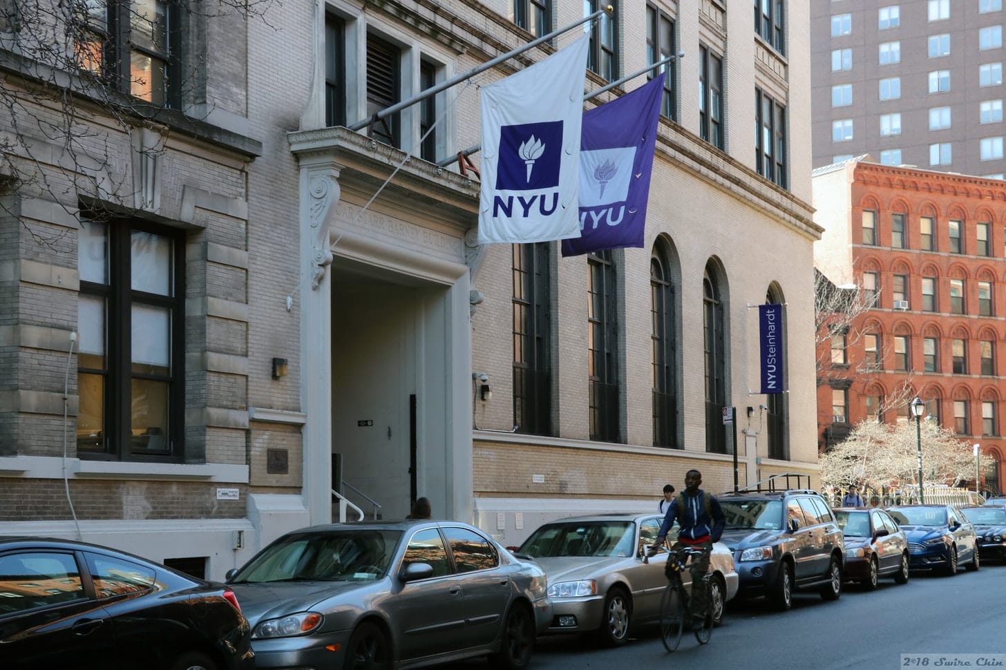 Why did a majority of NYU's student paper resign?, image size:1456x970